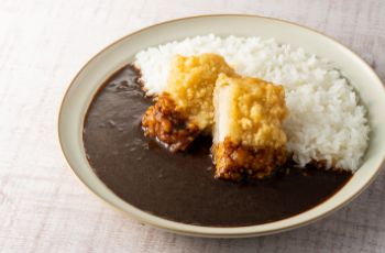鶏の竜田揚げカレー