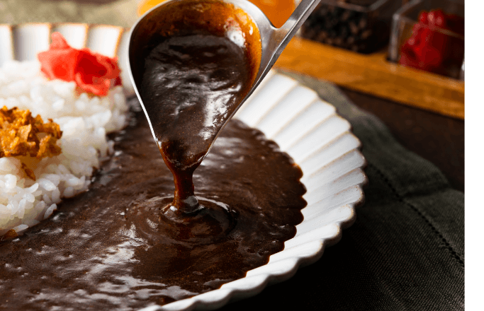 本場のイタリア料理を応用した濃厚でマイルドなカレー